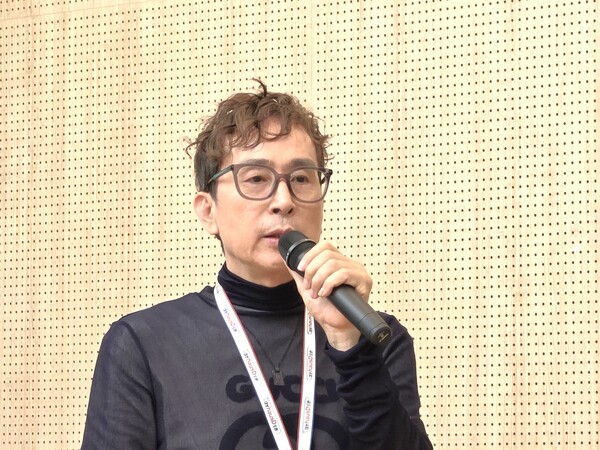 특별 기자회견에서 사회를 맡은 이종현 서원밸리 그린콘서트 총감독