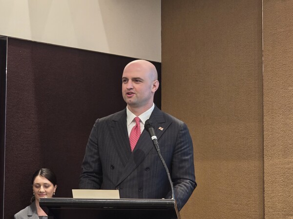 타라쉬 파파스쿠아(H.E.Tarash Papaskua) 주한 조지아 대사 [사진= 편성희 기자] 