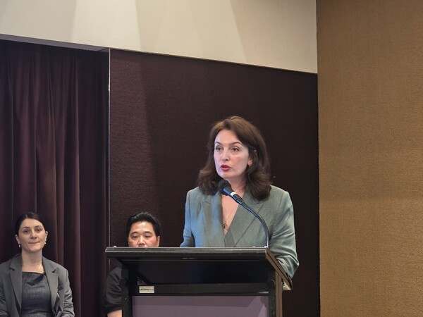 마이아 오미아제(Maia Omiadze) 조지아 국립관광청장 [사진= 편성희 기자] 