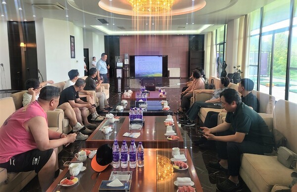 숙천시 문화관광국 관계자들과의 간담회 모습 [사진=서울시관광협회]