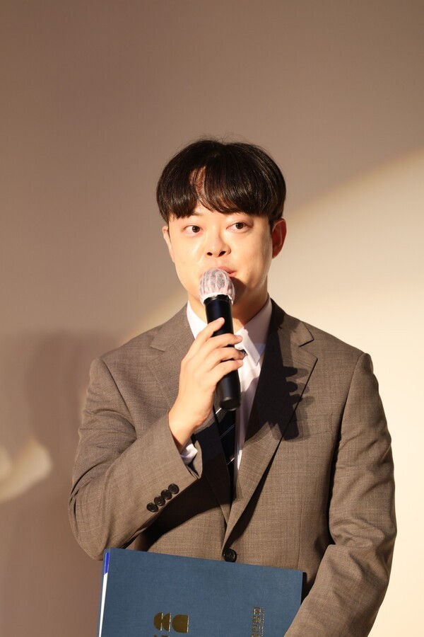 [포토] 임승현 (주)SH컴퍼니 대표, 소셜앰버서더 위촉 소감 전해