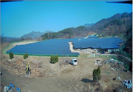 ㈜썬전기안전관리의 태양광 시설 설비 사진. [사진=㈜썬전기안전관리]