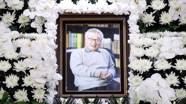 고 이순재 배우 빈소 사진 [사진=공동취재단]